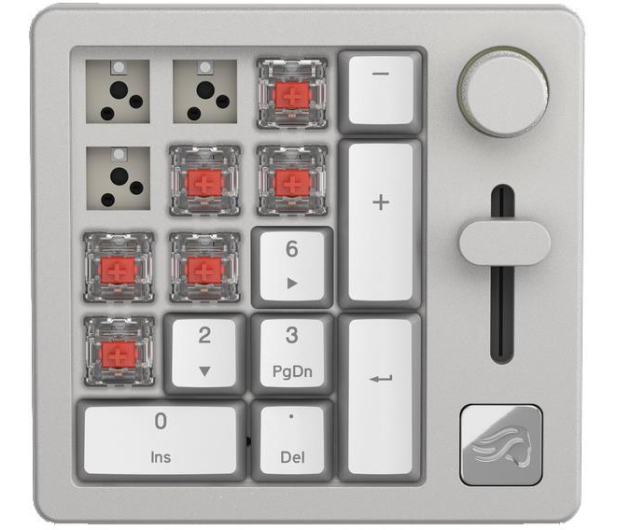 Glorious GMMK Wireless Numpad (White) - 1107535 - zdjęcie 3